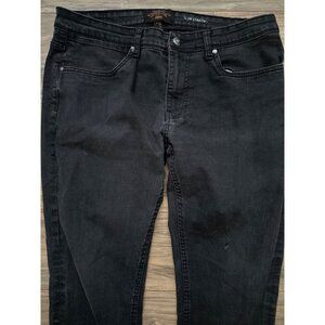 Copper & Oak Mens Black Jeans 36x32 Slim Straight Vintage Streetwear Denim y2k